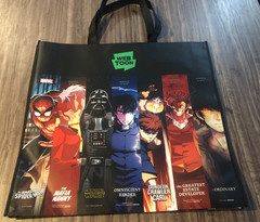 WEB TOON NYCC 2025 Comic Con Exclusive TOTE BACKPACK BAG 25 X 24 Godzilla Avatar