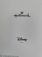 Belle Snow White Tiana Princesses Disney Reusable Gift Bag + Birthday Card New