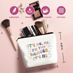 Paliboiu Dancer Gifts Makeup Bag Funny Dance Cosmetic