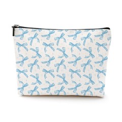 Coquette Makeup Bag Trendy Teen Girls Gifts Blue Bow Pouch Gift Color 7