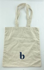 Brooklinen Reusable Canvas Tote 100% Cotton 15.5 x 14.75