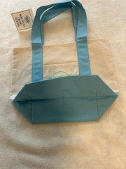 Trader Joe’s Pastel Mini Tote BLUE NWT LIMITED EDITION