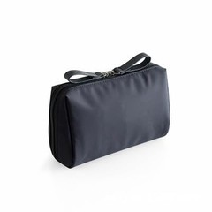 Black Travel Makeup Bag – Sleek Waterproof Cosmetic Organizer with black