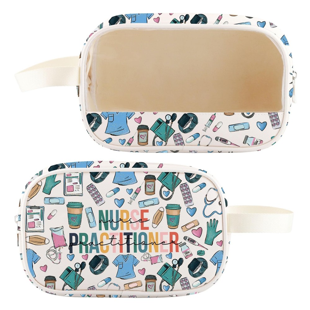 WZMPA Nurse Practitioner Cosmetic Bag Medical NP Gift Practitioner-CMB