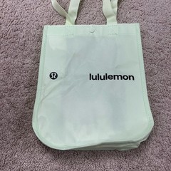 Lot of 5 Lululemon Reusable Shopping Bags Totes Red Black 2x Big 3x Small Sizes