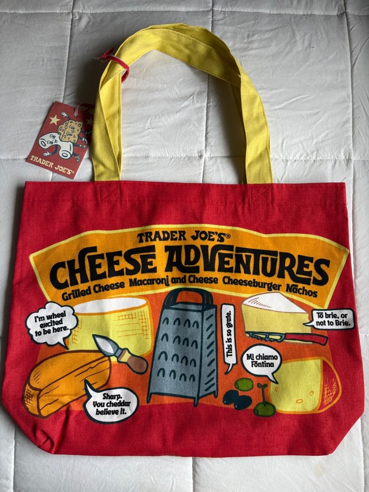 Trader Joe’s Themed Tote Bags, 3 Options