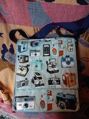 Reusable Bag Vintage & Antique Analog Camera Design Satchel Film Culture Fun