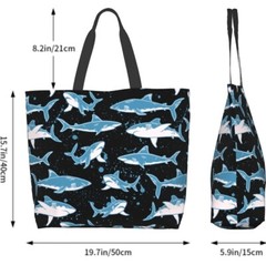 Shoulder Bag Large Reusable Eco-friendly Shopping Bags Storage Portable Handbag