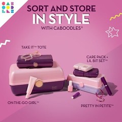 Caboodles Care Pack + Lil Bit Set, Pink & Violet, Travel + Violet
