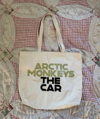 Arctic Monkeys The Car Beige Logo Tote Bag