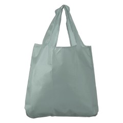 Washable Shopping Bags with Handles Bulk Foldable Grocery Bags Gray S