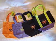 Trader Joe’s Limited Edition Embroidered MINI CANVAS REUSABLE TOTE BAG