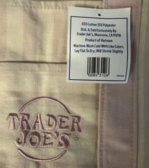 Trader Joes PINK Striped Mini Canvas Tote Bag Rare NWT 2026 Free Gift🎁Fast Ship