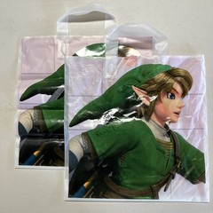 Nintendo Store Kyoto Japan (2) Shopping Bag Legend Of Zelda Link Spring 2024