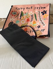 Karma Gifts Large Recycled Plastic Floral Tote Bag, New with Tag