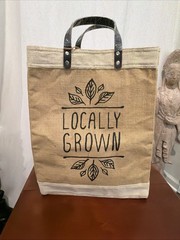 💥Santa Barbara Design Studio Farmer Market Burlap Re~Use Liner💥Large Shopper🌟