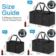 Standing Extra Large Utility Tote Bag With Metal Wire Frame And The Sides Rinfor