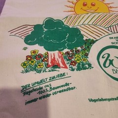 Wenz’s Backparadies Scotish German Bakery fabric farmers market Grocery tote bag