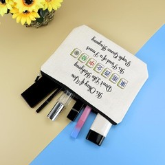 Mahjong Gifts Makeup Bag Lover Gift for Women Travel Cosmetic Bag…