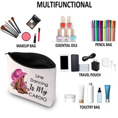 G2TUP Line Dance Lover Gift Is My Cardio White Bag