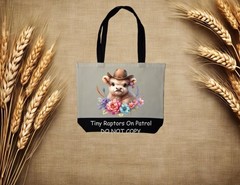 Highland Cow~ Canvas Tote Bag~FREE shipping~shopping~CHOICE~Reusable~Gift~USA