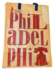 Trader Joe’s Philadelphia Reusable State/Region Market Tote Shopper Bag 6g NWT
