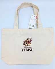 UNIQLO YEBISU Mini Tote Bag Ebisu Limited Premium Yebisu Beer Japan New