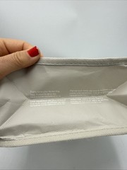 lululemon Gray Shopping Bag 11.5” 9.5” X 4.5”