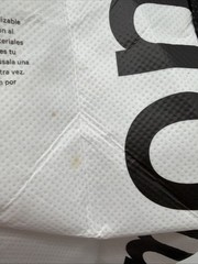 Lululemon Reusable Shopping Small Tote Bag Handle – Black & White Logo.