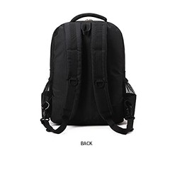 MAXPAND Portable Backpack Bag for Barbers Hairdressings Large, Black