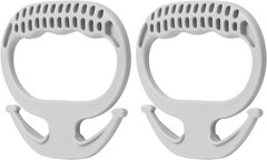 Grocery Bag Holder 2-Pack – Ergonomic Heavy-Duty Carrier for Sensitive Hands