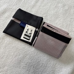2009 BAGGU Thick Stripe Black & White Standard Reusable Washable Rare Bag NWT