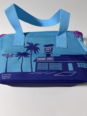 NEW! Trader Joe’s MINI Tote Bag Insulated New Summer 2026-Blue/Purple/Pink-FAST
