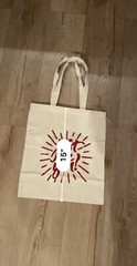 100% Cotton Tote Shopping reusable Bag “Just be You”