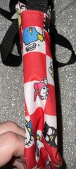 Hello Kitty & Friends 8″ Adjustable Nylon Bag by Fast Forward New York & 2 Clips