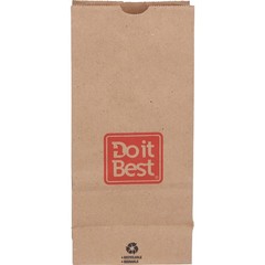 Do it Best 5 Lb. Capacity Paper Shopping Bag (400-Pack) 90071 SIM Supply, Inc.