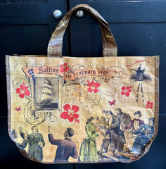 Trader Joe’s “Sailing the Culinary Seas” Shopping Tote Bag Reusuable Vintage