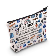 JNIAP Paramedic Makeup Bag Emergency Medical Technician Gifts paramedic noun
