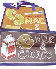 New Trader Joe’s Reusable PB&JAM/Cookies&Milk/Mac&Cheese Tote Bag 6 Gal polyprop