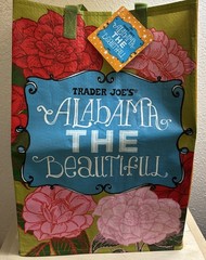 New Trader Joe’s Alabama The Beautiful Tote Bags Lot Of 2 Reusable Bags NWT