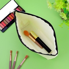Inspirational Quotes Makeup Bag for Women Men Best Friend Positive Off White