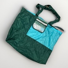 LEGO Reusable Tote Grocery Bag Green/Blue Color Block- LEGO x Target Collection