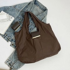 Foldable Reusable Tote Bag with Keychain Pouch