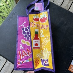 New Trader Joe’s Reusable PB&JAM/Cookies&Milk/Mac&Cheese Tote Bag 6 Gal polyprop
