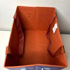LOT 5x — Trader Joe’s Stand-Up Collapsable Grocery Tote Bag Box Car Storage NWT!