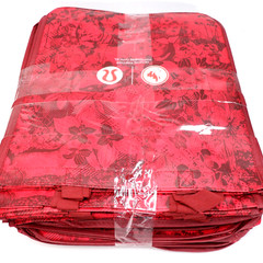 Lululemon Red TEAM CANADA Reusable Tote Shopping Gym Lunch Bag Large 16.5″ x 14″