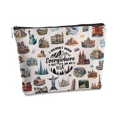 SYIJIMSJKT Gifts for Travelers Women 9.5*7 inch, I Haven’t Been Everywhere