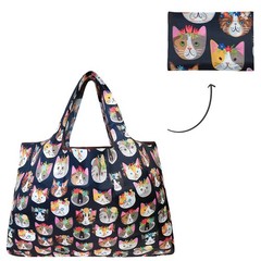 Foldable Tote Bag Large Nylon Reusable Grocery Shopping Carry Sack