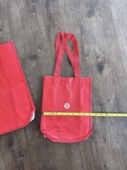 lululemon Reusable Shopping Totes – Red – Spring 2025