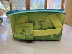 Trader Joe’s 2026 Mini Insulated Cooler Bag Green Palm Limited Edition NWT